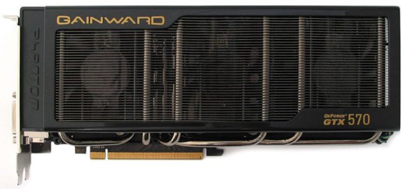 Gainward GeForce GTX 570 Phantom gets pixellized