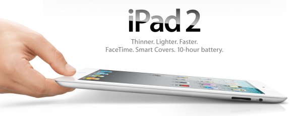 ipad 2 white. The iPad 2 will start shipping