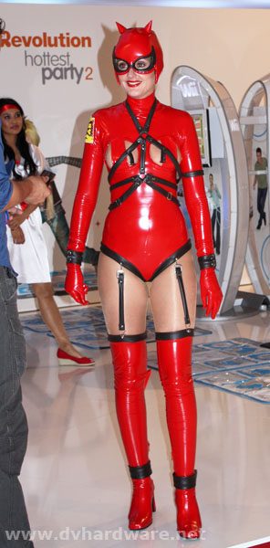 As well as this red latex clad girl And also some Japanese girls
