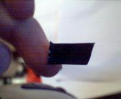 cut off a small piece