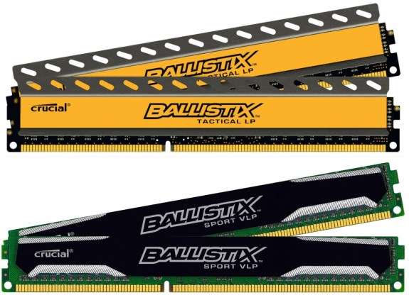 Crucial Ballistix DDR3 memory