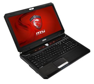 MSI GX60 gaming laptop