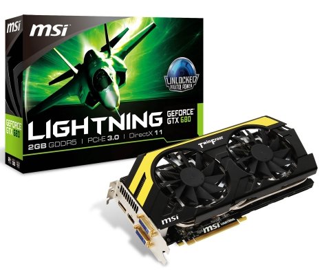 MSI N680GTX Lightning