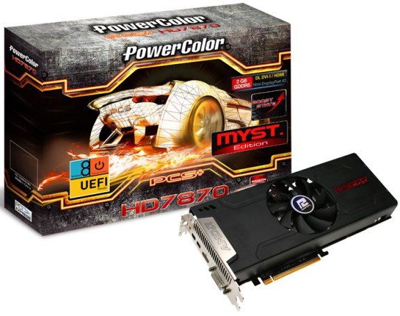 PowerColor PCS Plus HD 7870 Myst. edition