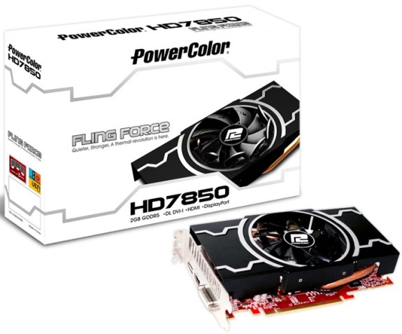 PowerColor Radeon HD 7850 Fling Force Edition