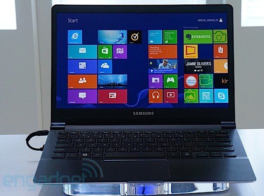 Samsung Series 9 with 2560 by 1440 pixels screen