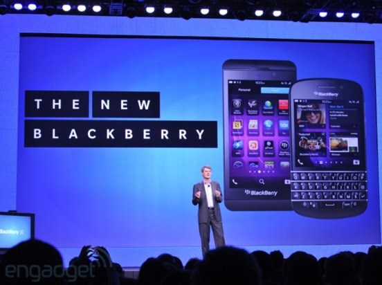 BlackBerry 10 launch