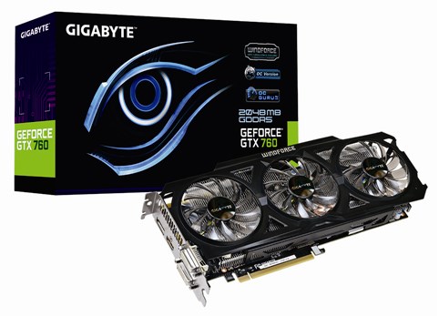 Gigabyte GeForce GTX 760 WindForce 3X