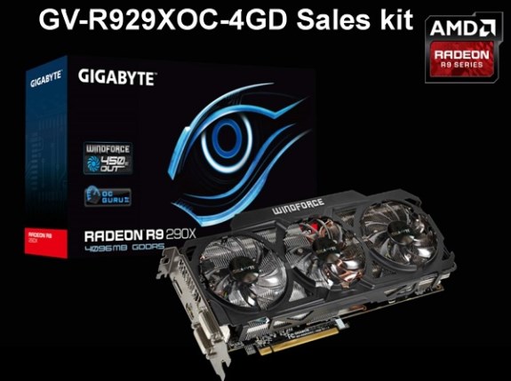 Gigabyte Radeon R9 290X WindForce