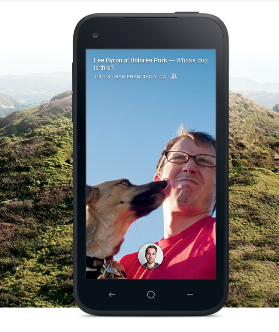 HTC First with Facebook Home