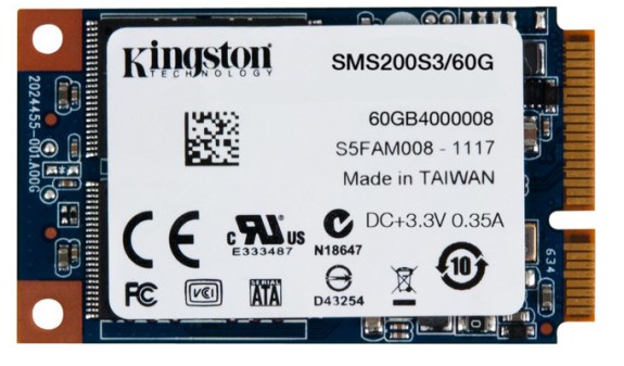 Kingston SSDNow mS200 mSATA SSD