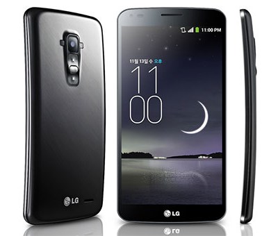 LG G Flex phone