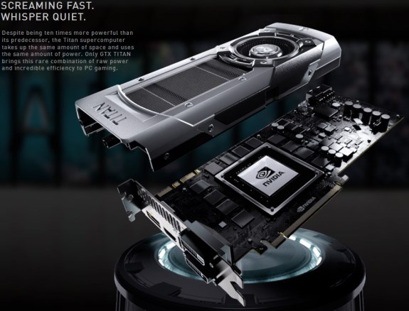 NVIDIA GeForce GTX Titan PCB and cooler