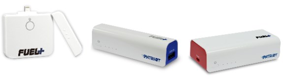 Patriot FUEL+ mobile batteries