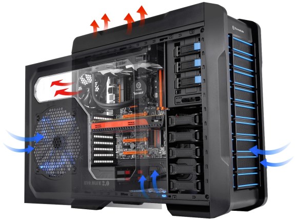 ThermalTake Chaser A71 interior