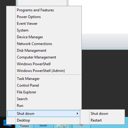Windows Server 2012 R2 new Start button