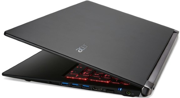 Acer gaming laptop with 4K display