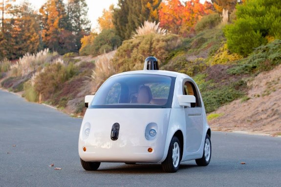 Self driving car from Google