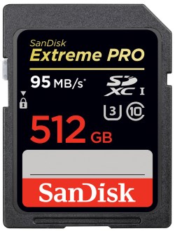 SanDisk 512GB SD card