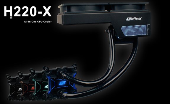H220-X all-in-one CPU liquid cooling kit
