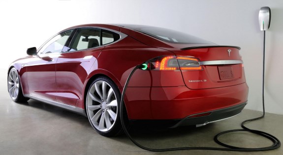 Tesla S car