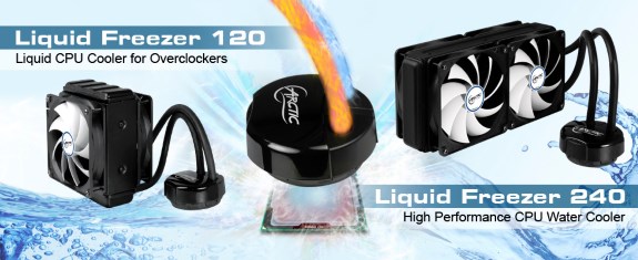 Arctic Liquid Freezer 120 and 240