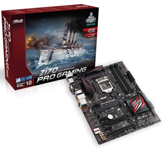 Z170 Pro Gaming motherboard, 