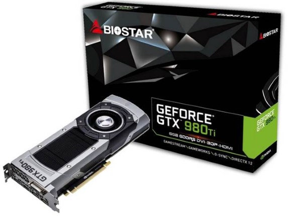 Biostar GeForce GTX 980 Ti