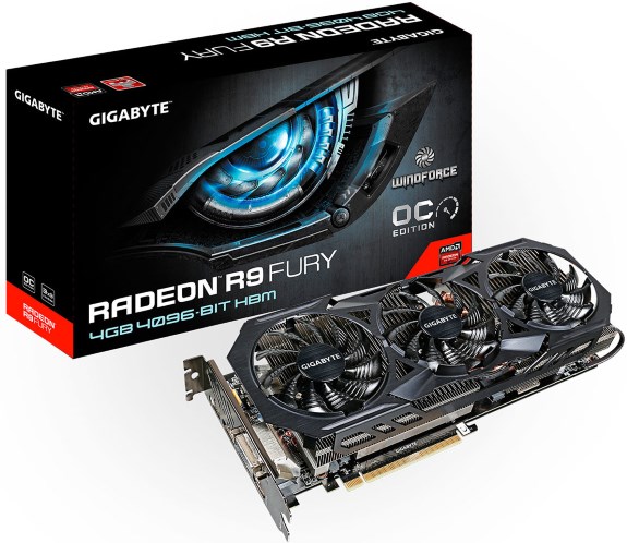 Gigabyte Radeo R9 Fury WindForce OC Edition