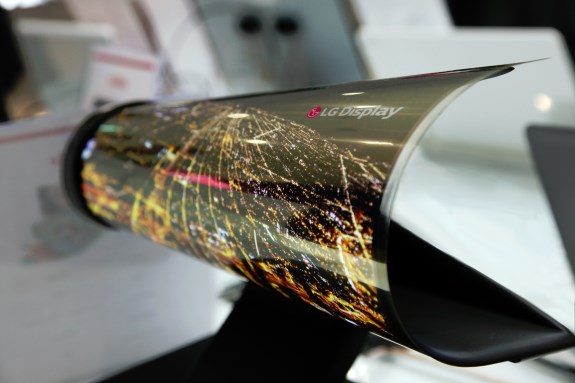 LG rollable OLED