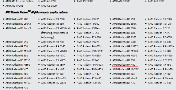 AMD RX 490