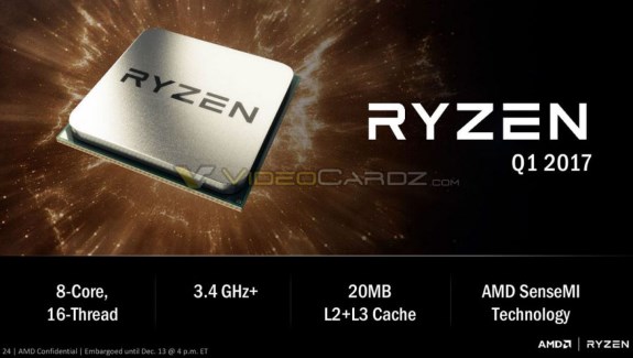AMD Ryzen slides