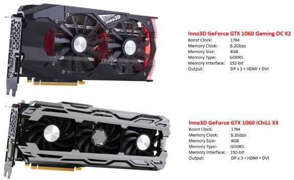 Inno3D GeForce GTX 1060
