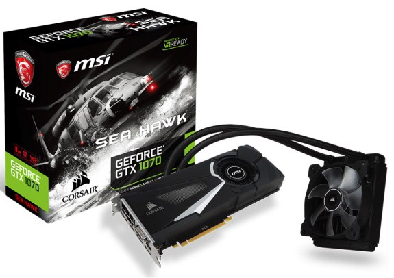 MSI GeForce GTX 1070 Sea Hawk X