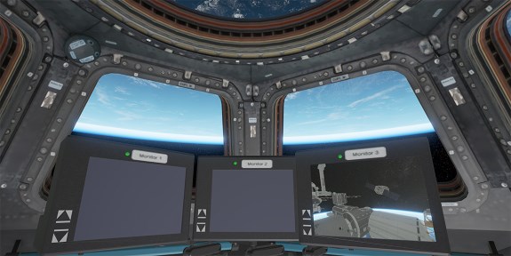 NASA ISS simulation VR