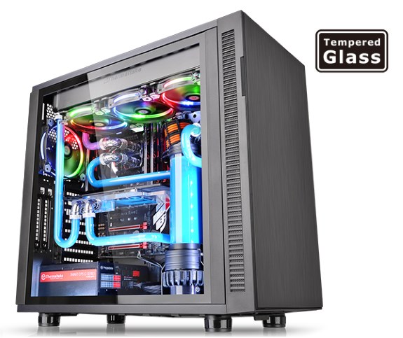 TT case with tempered glass
