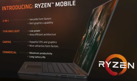 AMD Ryzen Mobile APU demo