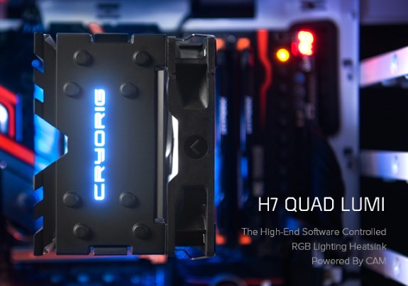 H7 Quad Lumi RGB Cooler