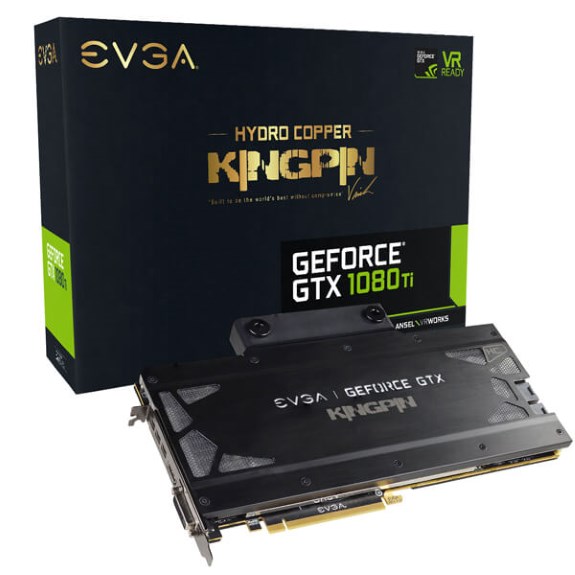 EVGA GTX 1080 Ti K|NGP|N Hydro Copper