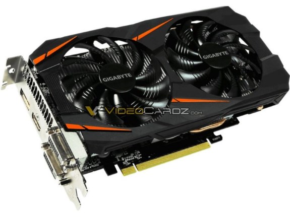 Gigabyte GeForce GTX 1060 5GB Windforce OC