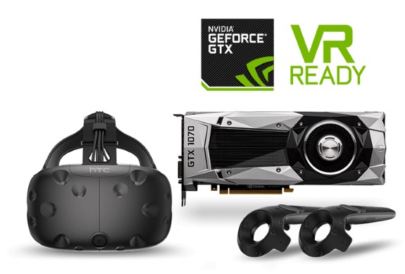 HTC Vive GTX 1070 VR bundle