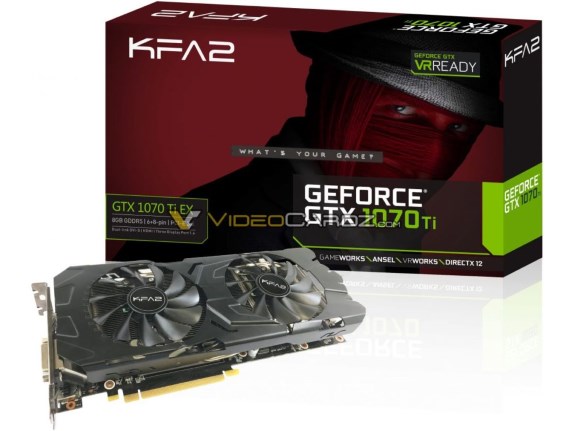 KFA2 GeForce GTX 1070 Ti EX