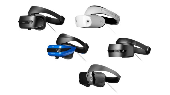 Mixed reality headsets