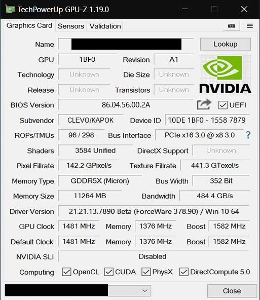 Regeneration sound semester Evidence of upcoming GeForce GTX 1080 Ti for laptops - DVHARDWARE