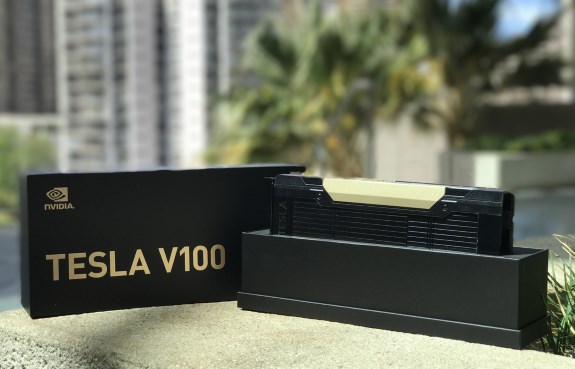 NVIDIA Tesla V100 as a gift