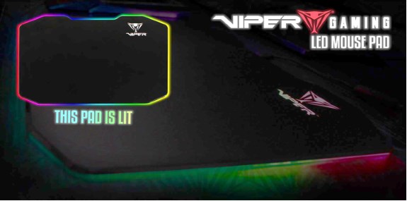 Patriot LED RGB Viper mousepad