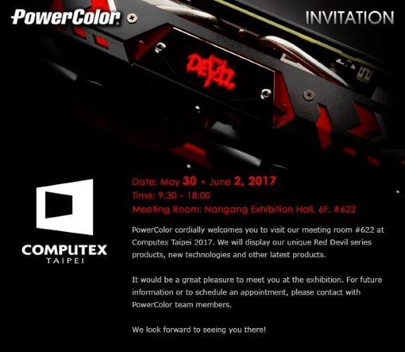 AMD RX Vega at Computex perhaps