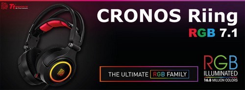 CRONOS Riing RGB 7.1 Gaming Headset