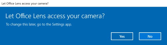 Microsoft W10 per app privacy settings