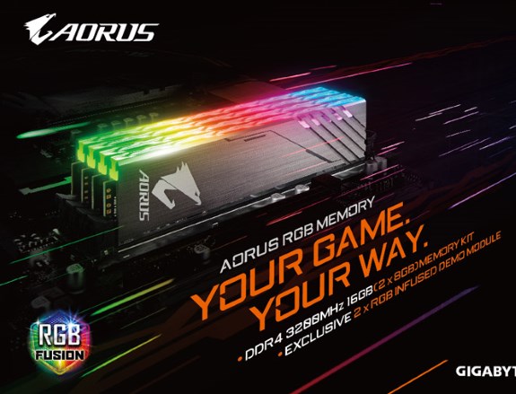 Gigabyte AORUS RGB DDR4